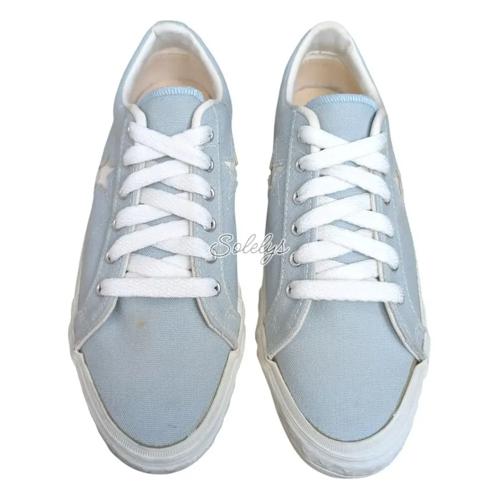 CONVERSE One Star 95 Vintage 1990s Ox Low Sky Blue Made in USA Sneaker Bundle 8